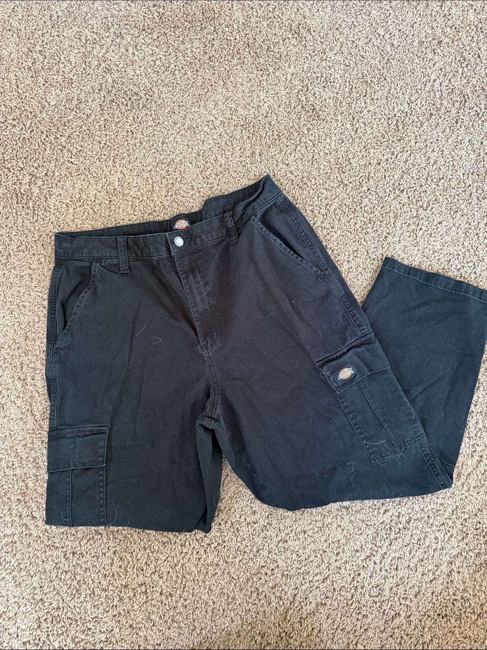 Dickies Black Men's Cargo Work Pants